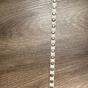 Lennox studed leather belt